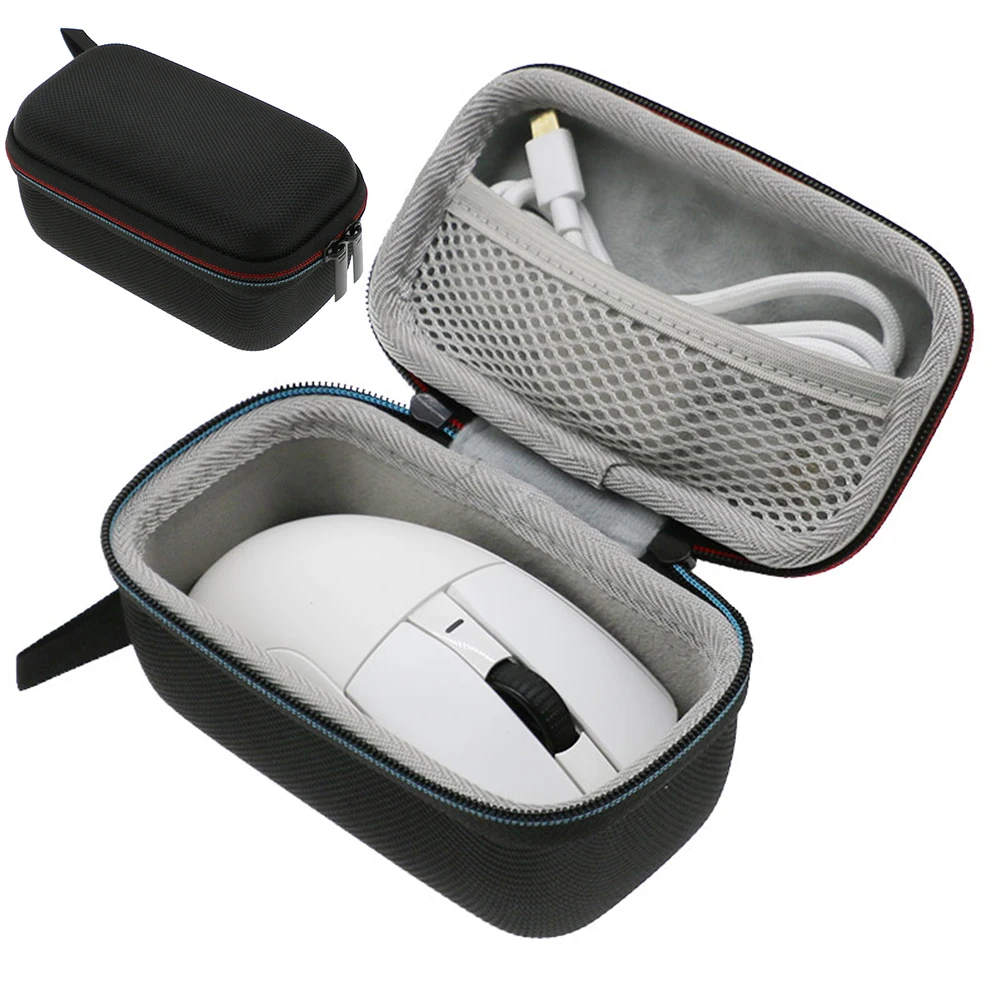 

Чехол для игровой мыши, портативная жесткая сумка для хранения из EVA, жесткий чехол для Attack Shark R1 PAW3311 для беспроводной игровой мыши DAREU A950