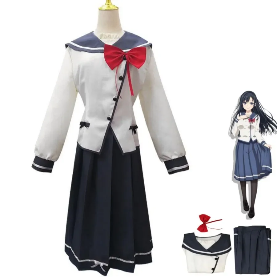 

Anime Are You Really The Only One Who Likes Me Sanshokuin Sumireko Pansy Cosplay Costume JK School Uniform Woman Kawaii Suit