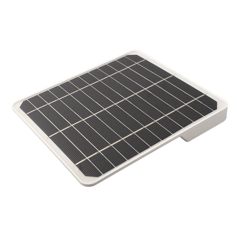 Waterproof Solar Panel Kit 20W Portable Solar Charger With 2 USB Outdoor Battery Powered For Camping With Mounting Rack