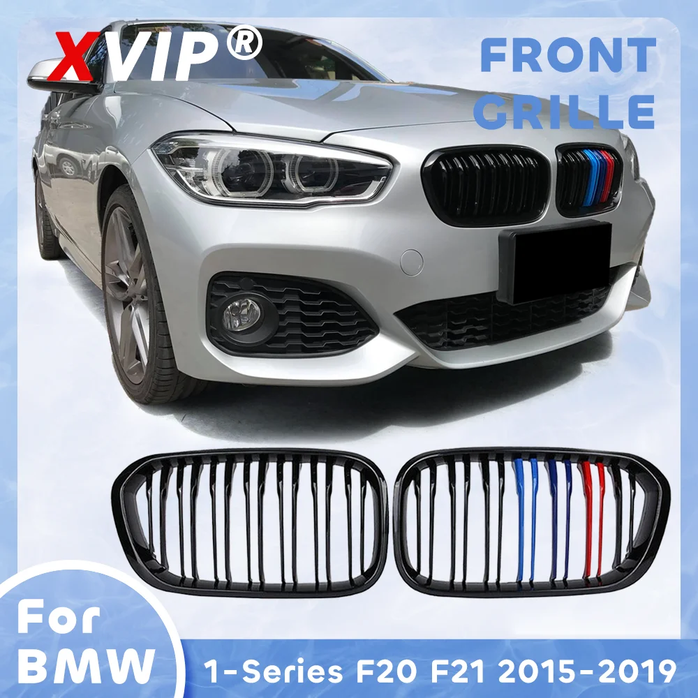 

XVIP Glossy Matte Black M-Color Racing Performance Front Grille For BMW 1 Series F20 F21 116 118 120 125 M135i M140i 2015-19 LCI