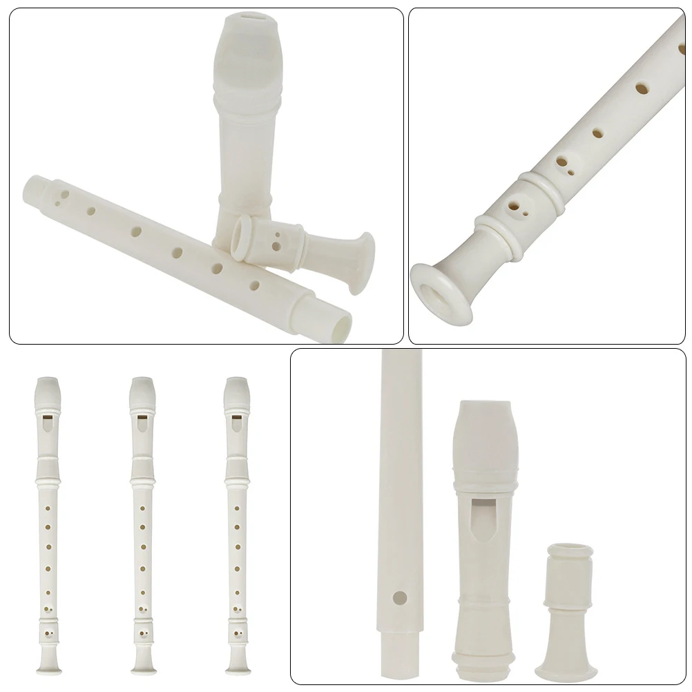 

8 hole Children's Musical Recorder Beginner Clarinet ABS Resin Lightweight Wind Instrument Clear Sound