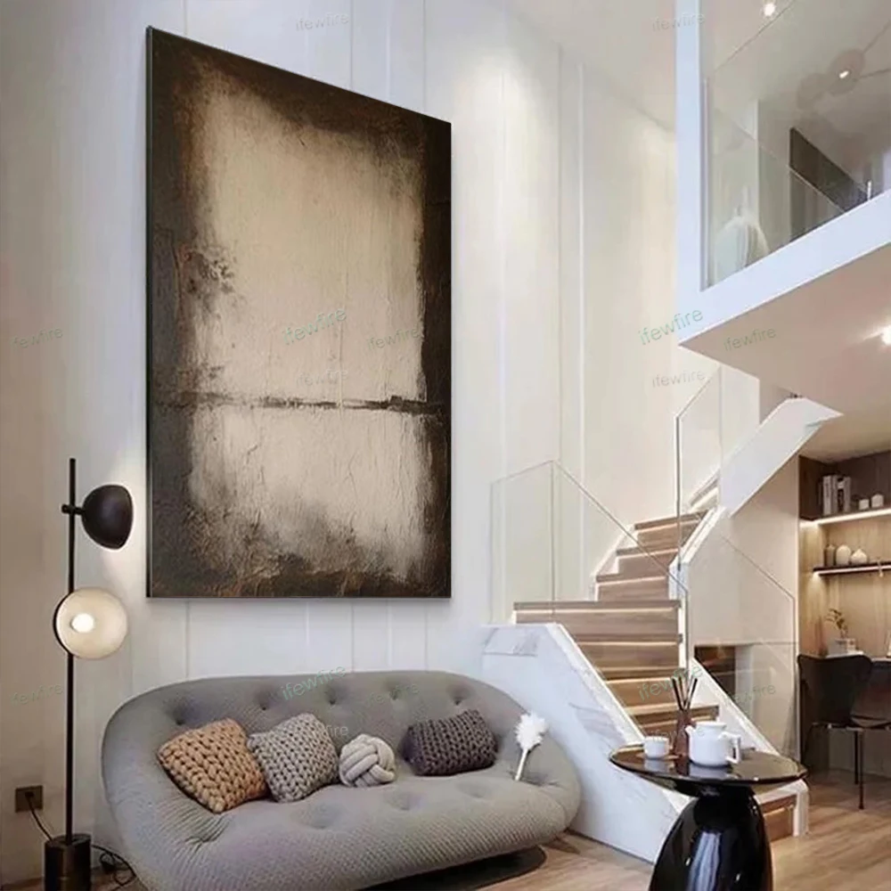High Quality Modern Thick Knife Image For Living Room Abstract Oil Painting On Canvas Wall Art Picture For Home Decor Cuadros