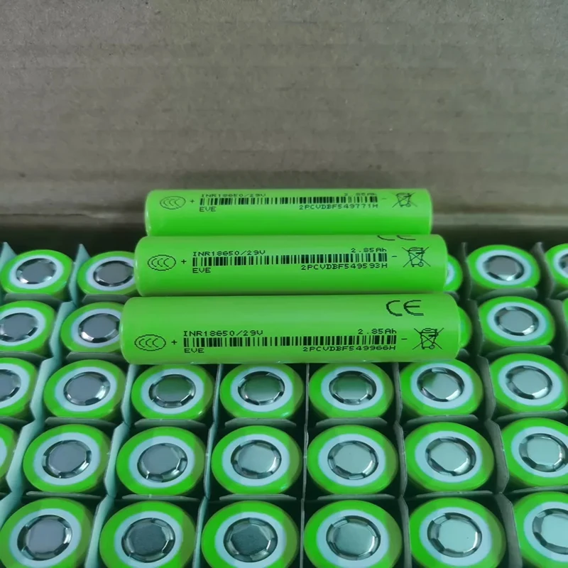 INR18650-29V 2850mAh 3.6V High Power Rechargeable Lithium Ion Battery Cell For Power Tools E-bike Scooter DIY Battery Pack