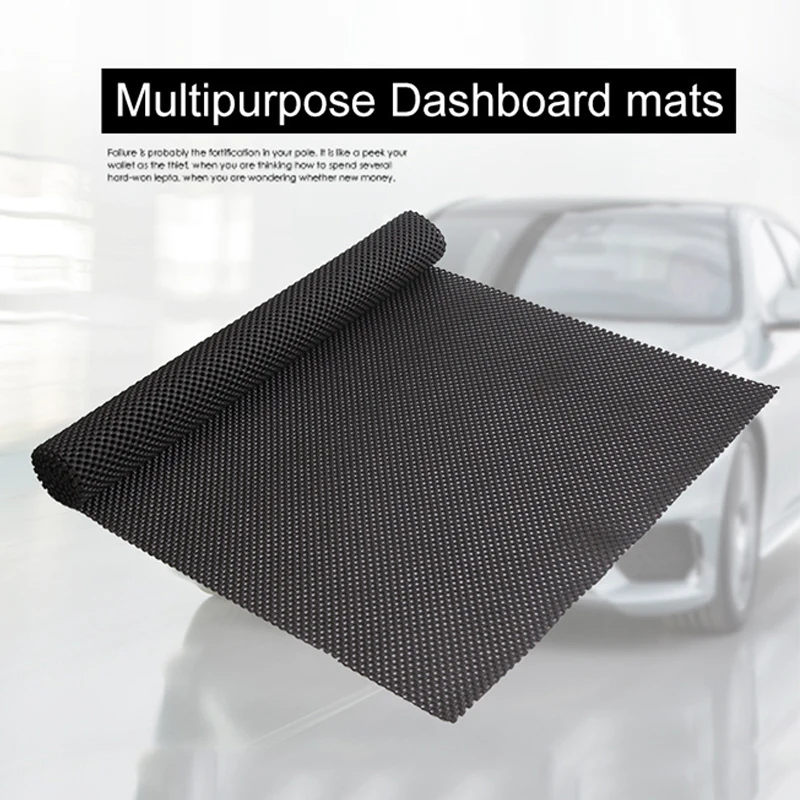 150x50cm Car Anti Slip Pad Multifunc Car Trunk Mat Soft DIY Free Cutting Easy Clean Outsize Mesh Fabric PVC Foam  Anti Slip Mats