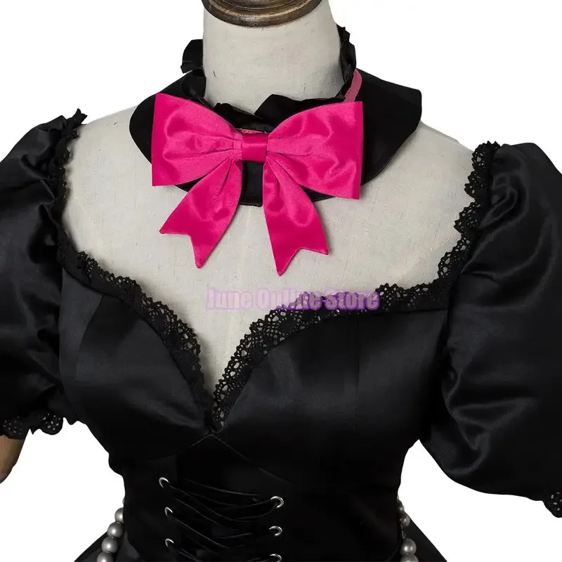 

COSda@OW Cosplay DVA Costume Dress for Girls Black Cat D.VA Skin Cosplay Uniform Outfits Fancy Dresses Halloween Carnival Suit