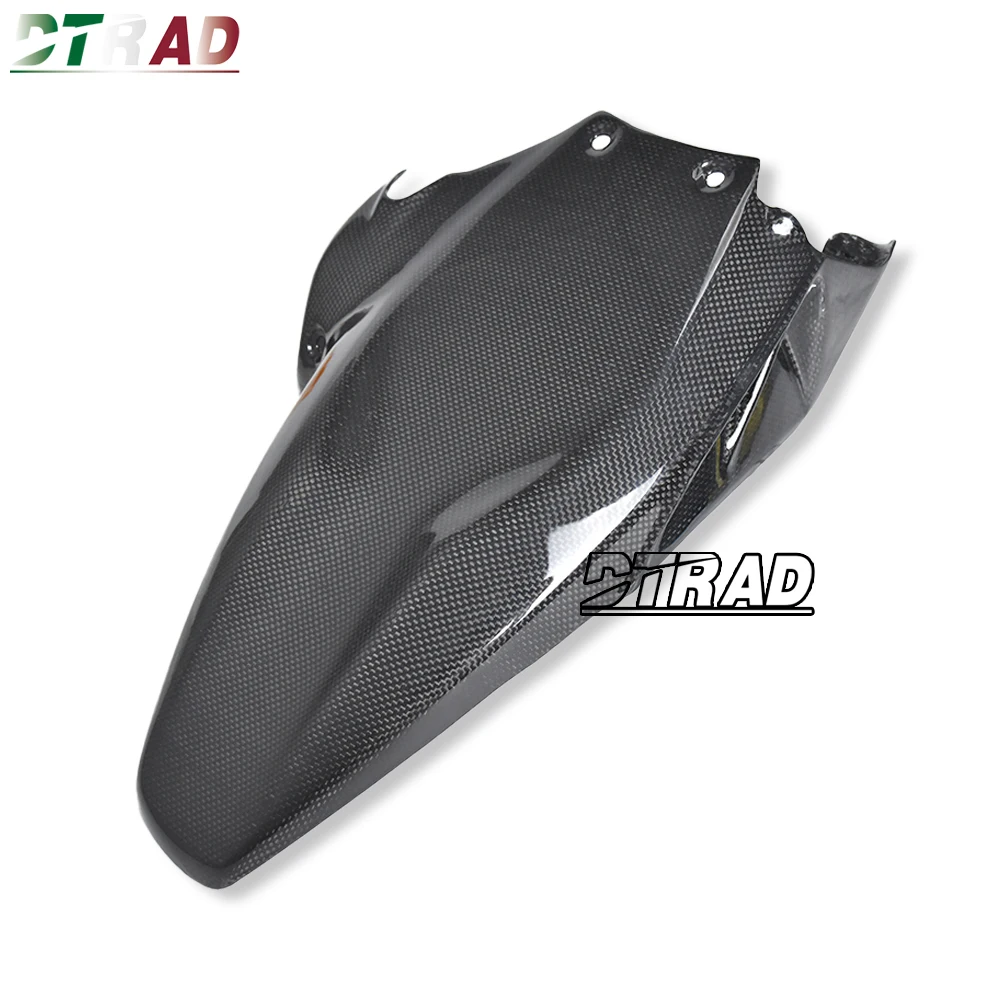 For DUCATI Panigale V2 1199 1299 Streetfighter V2 Carbon Fiber Rear Fender Mudguard Hugger Chain Guards Motorcycle Accessories