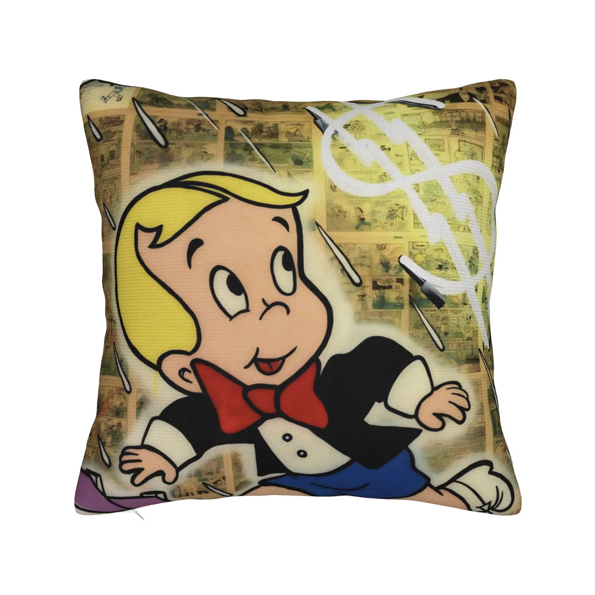 Alec Monopolys Pillowcases Merchandise Printed Cushion Cover Decorations  Pillow Case Cover Home Multiple Sizes