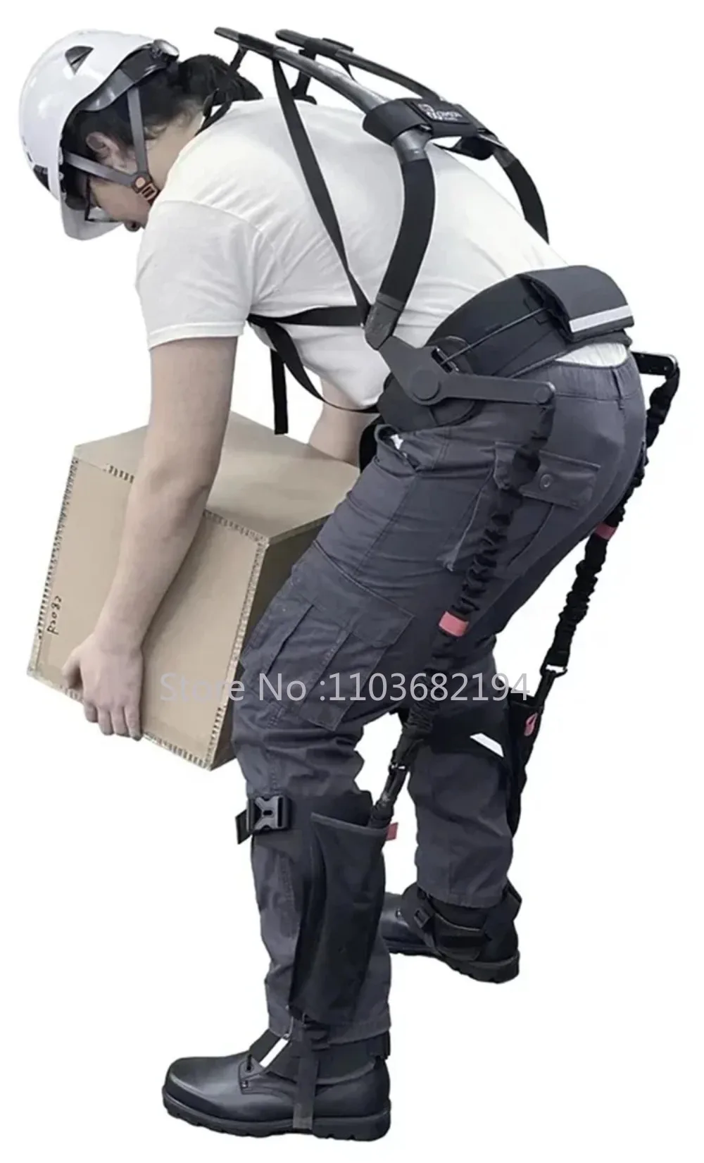 Exoskeleton Wearable Lifting Exo Suit Work Firemen Tactical Robot Military Industrial Exoskeleton Suit Waist Shoulder Support