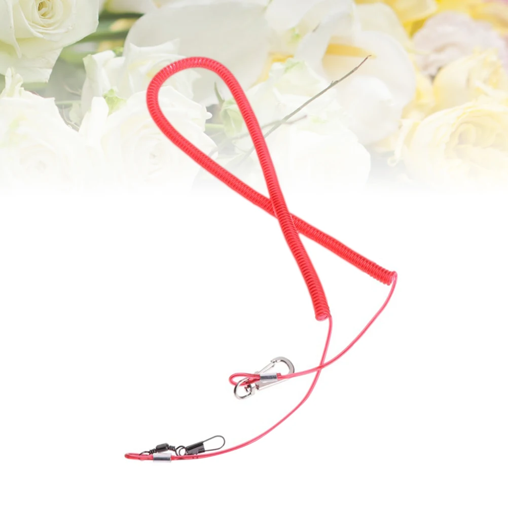 

1pc 3 Meters Bird Leash Trainning Rope Flying Harness Anti-Bite Elastic String for Parrot Outdoor Activities (Random Color)