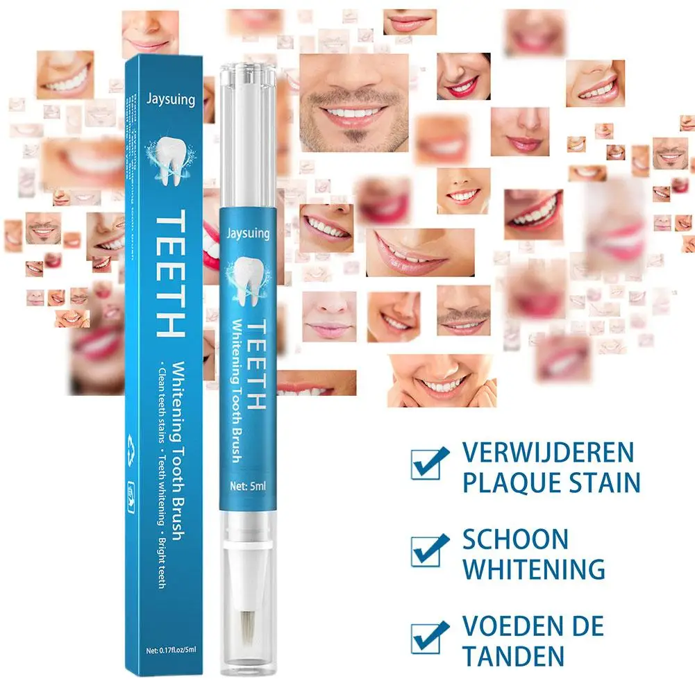 قلم تبييض أسنان محمول ، فرشاة أسنان فعالة ، بدون ألم ، سهل الاستخدام ، العناية بالابتسامة الجميلة ، X9l0