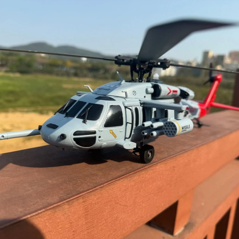 Modelo de Helicóptero de Controle Remoto, F09h, RC, Inteligente, Retorno, Um Clique, Pouso, Simulação, Aeronave