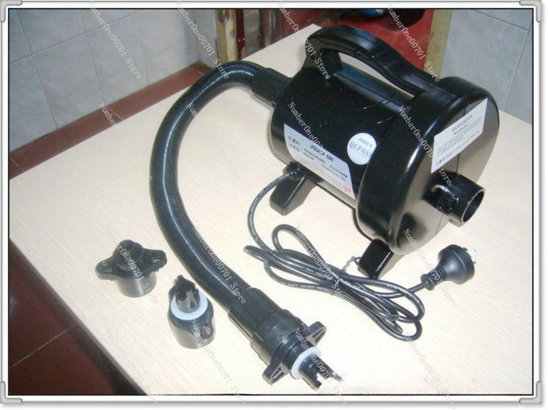 1200W AC Electric High Pressure Air Pump For Air Mattress Boat Inflatable Pool Water Park Toy Inflator