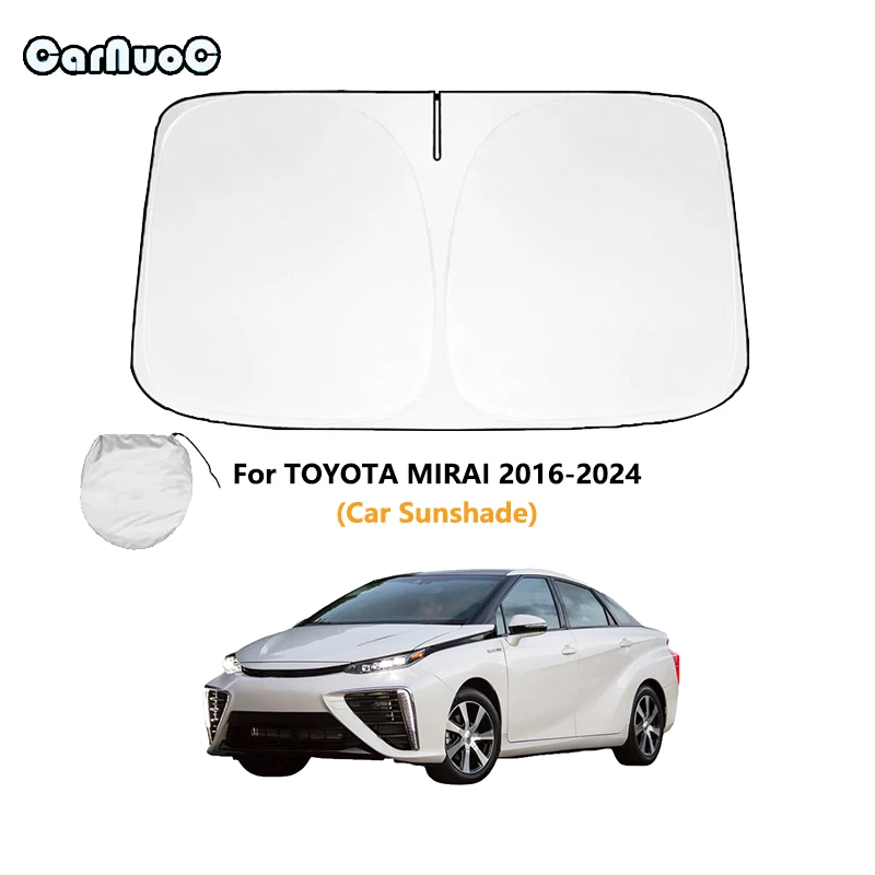 For TOYOTA MIRAI 2016-2024 Car Sunshade Sun Shade Front Rear Window Film Windshield Visor Cover UV Protect Reflector