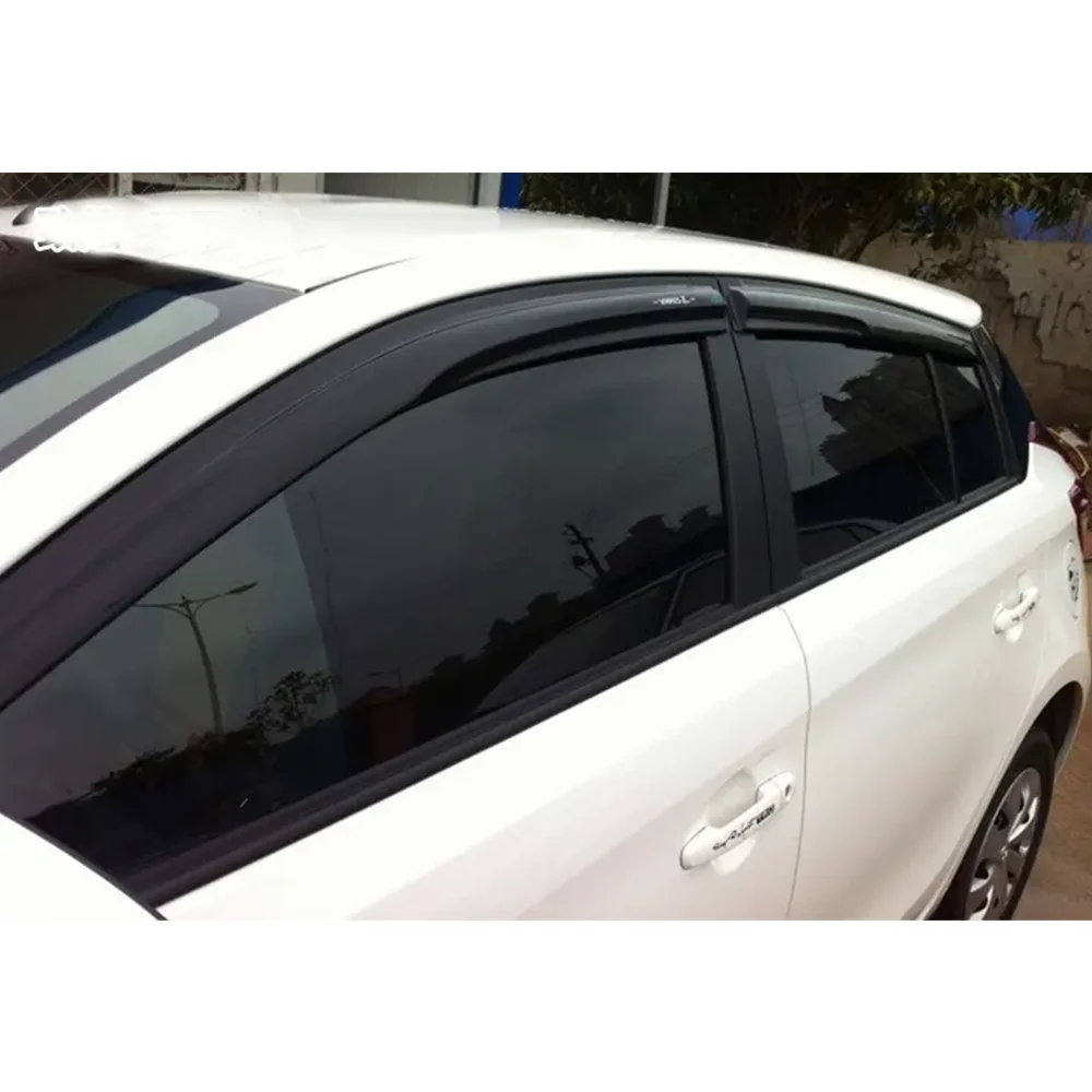 Window Door Visor for Hyundai i30 Elantra GT PD i30N 2018~2022 Vent Awning Rain Eyebrow Guard Cover Deflector Sticker Accessorie