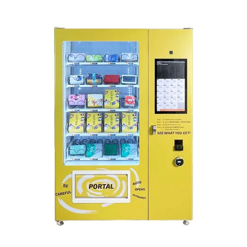 Blind Box Vending Machine for Shopping Malls Mystery Box Vending Machine for Selling Surprise Box Cards and Toys Customized