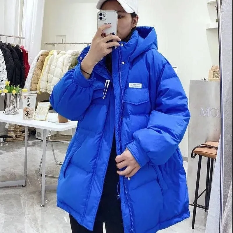 

4 Colors Parkas Women 2022 New Down Coat Women Hooded Doudoune Femme Chamarras Para Mujer Winter Jacket Women Bubble Coat
