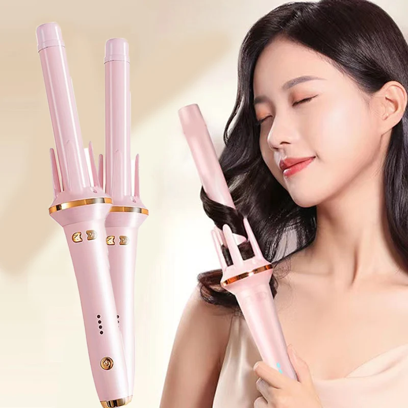 

Портативная керамическая электрическая щипцы для завивки волос с подогревом из ПТК, автоматическая вращающаяся волшебная щипцы для завивки волос, инструмент для укладки волос в салоне