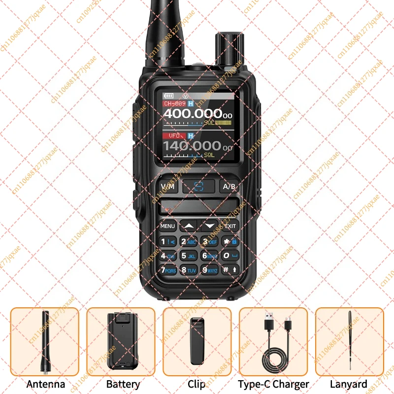 for BAOFENG UV-5R Mini Bluetooth Ham Radio, Multi-Band 999CH Long Range Walkie Talkie, Wireless Frequency Copy