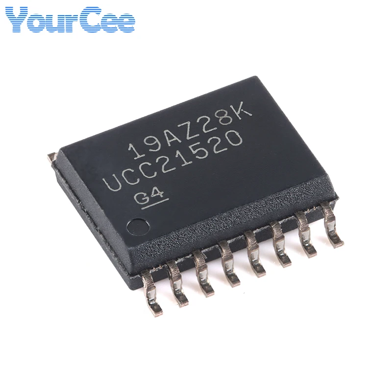 2Pcs/1Pc UCC21520DWR SOIC-16 UCC21520 Dual Isolated Gate Driver Chip IC SMD Integrated Circuit  UCC21520 UCC21520DW