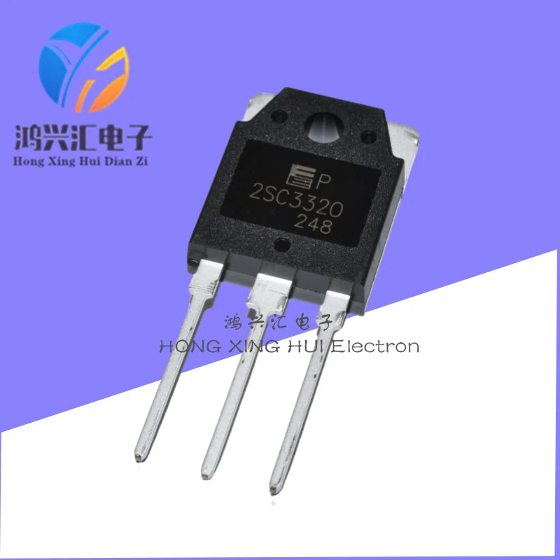 Novo/original 2SC3320 C3320 15A 500V TO-3P triodo de comutação de alta potência