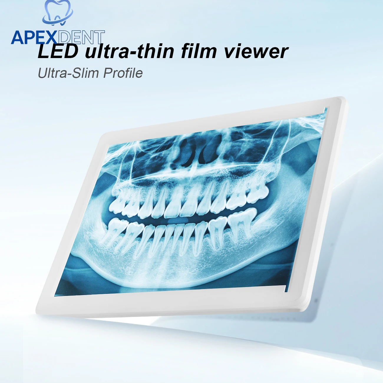 

Dental Equipment X-Ray Film Illuminator Light Box X-ray Viewer Light Panel Screen with Bracket Plate for Dental Lab