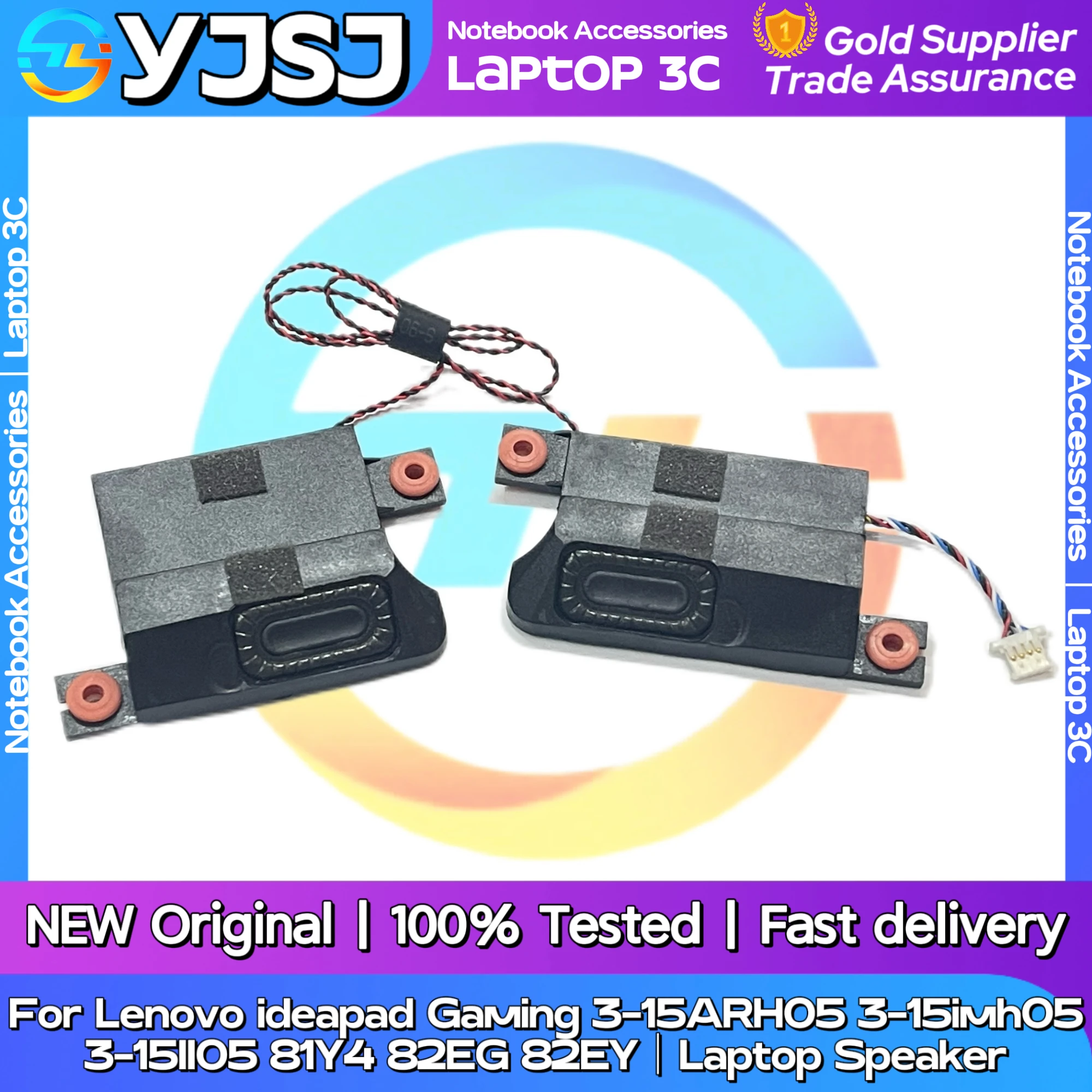 New Original Laptop Speaker For Lenovo ideapad Gaming 3-15ARH05 15imh05 81Y4 82EG 82EY built-in speaker horn audio PK23000T5V0