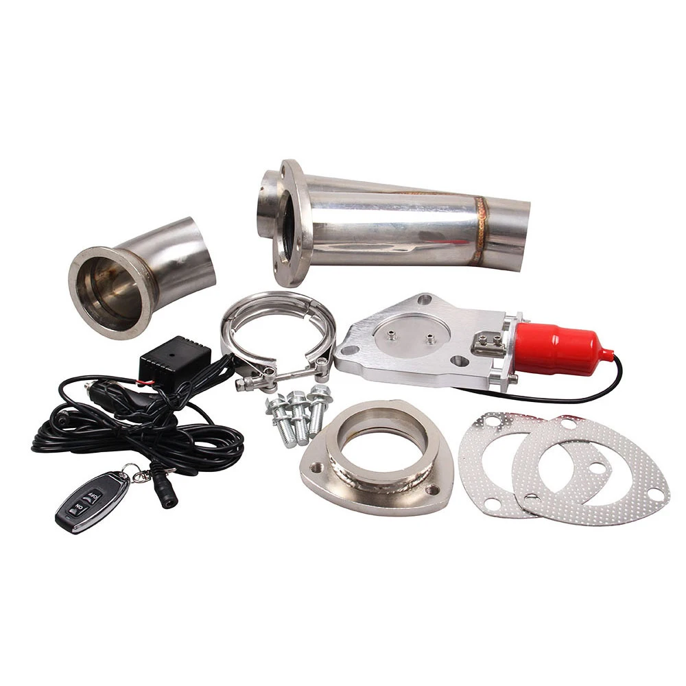 

Exhaust System Electric exhaust cutout valve 3 , exhaust cutout remote system