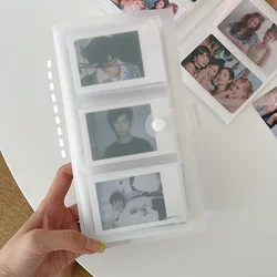 3-inch 84\120\240 card slot transparent photo album mini polaroid photo album photo card train ticket card collection album jewe