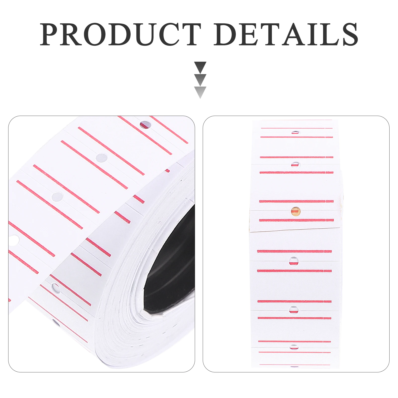 

Price Labels for Supermarket Self Adhesive Paper Double Clear Numbers Cost Tag Machine Label Sticker Market Supply