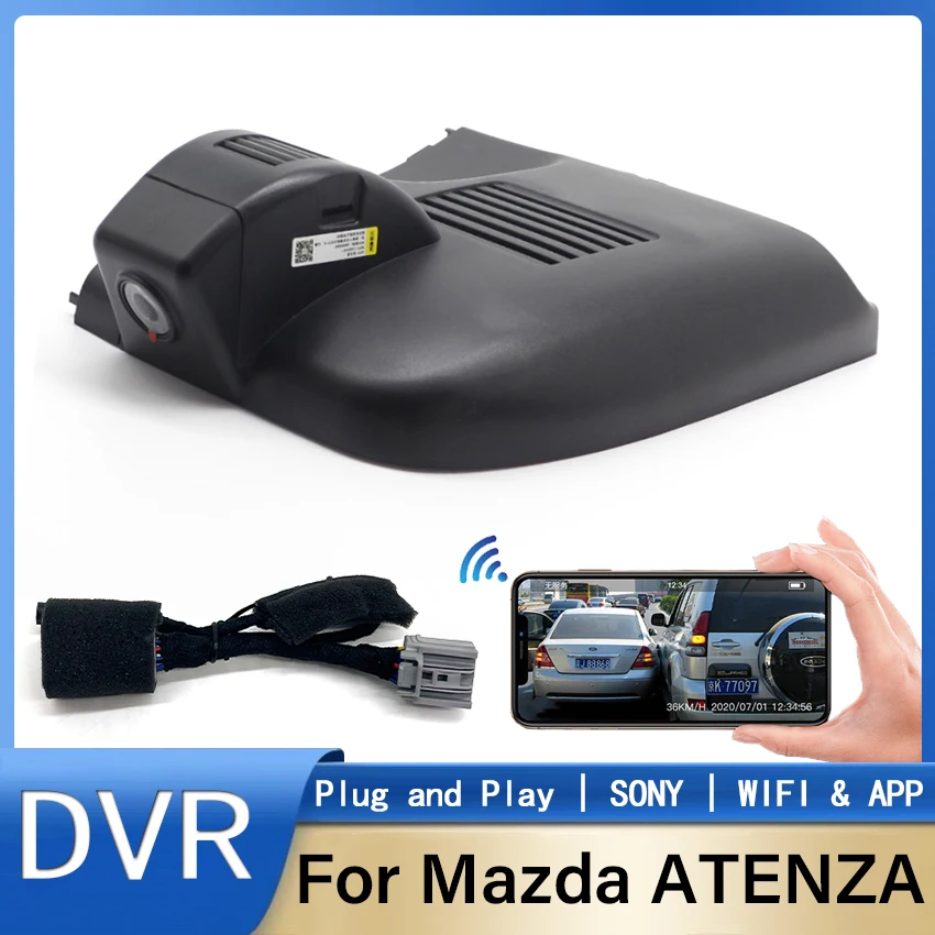 nuovo-plug-and-play-videoregistratore-dvr-per-auto-dash-cam-con-tetto-apribile-per-mazda-6-atenza-2018~2024-dashcam-originale-4k-2160p