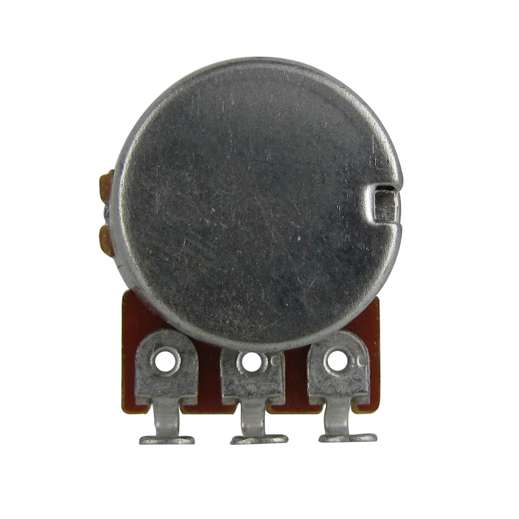 FLEOR 4PCS Mini Guitar Potentiometer Pot A250K / B250K / A500K / B500K Short Shaft Guitar Accessories