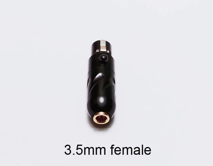 1PC 2.5MM/3.5MM Female To 3PIN Mini XLR Plug Adapter Adaptor Connector For Beyerdynamic DT700 ProX DT900 ProX DT1990 DT1770 PRO