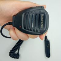 BAOFENG Original Speaker Microphone for UV-9R plus GT-3WP UV-5S A-58 BF-9700 Waterproof Two Way Radios Shoulder/Handheld MIC