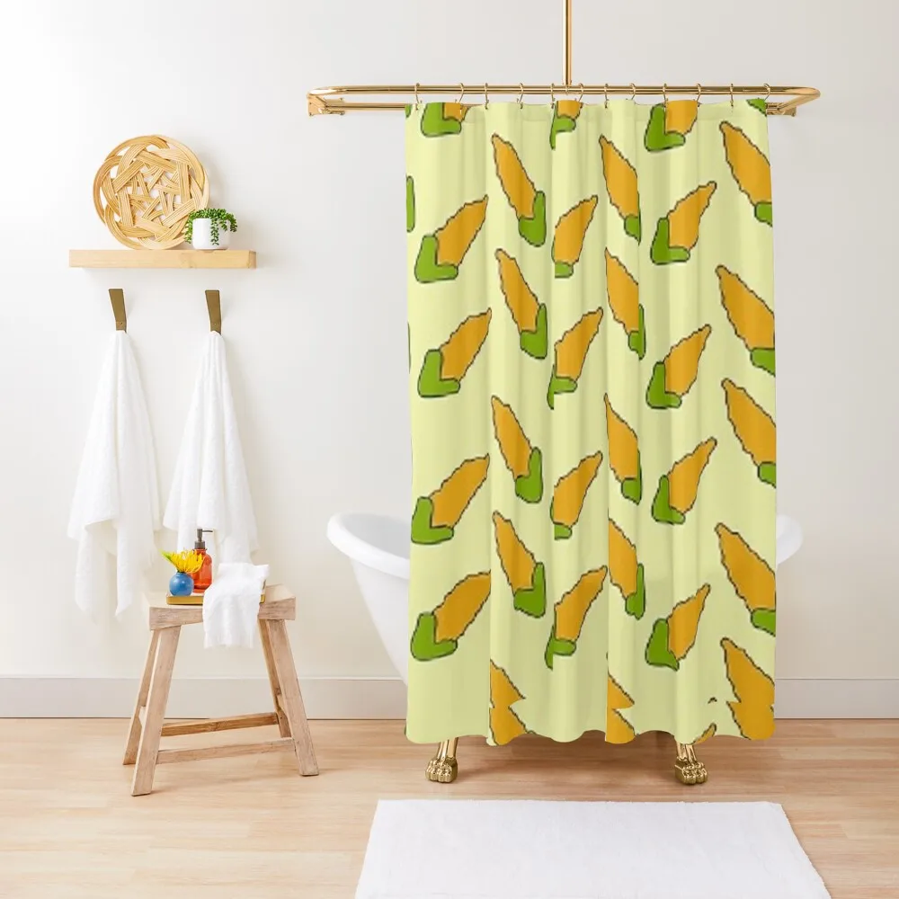

Marge Kitchen Corn on the Cob Curtains Shower Curtain In The Bathroom Cute Shower Shower Set For Bathroom Curtain
