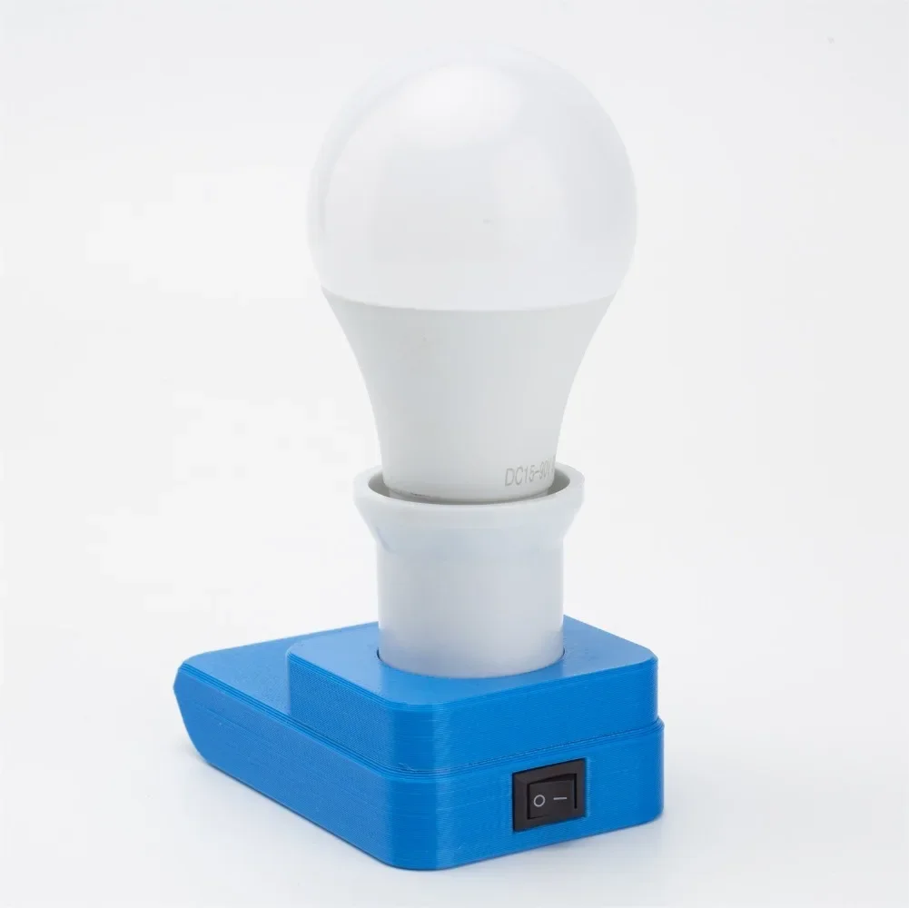 Bombilla E27 LWD Luz de trabajo inalámbrica para lámpara de iluminación con baterías de litio Hercules de 20 V (sin baterías)