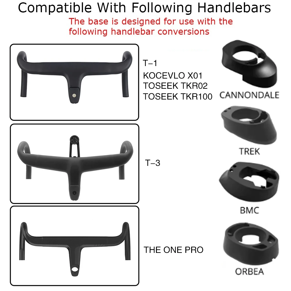

3D printed Madone 8 /Emonda/TARMAC/V4RS adapter for TheOne Pro /T1/T3 Integration Handlebar