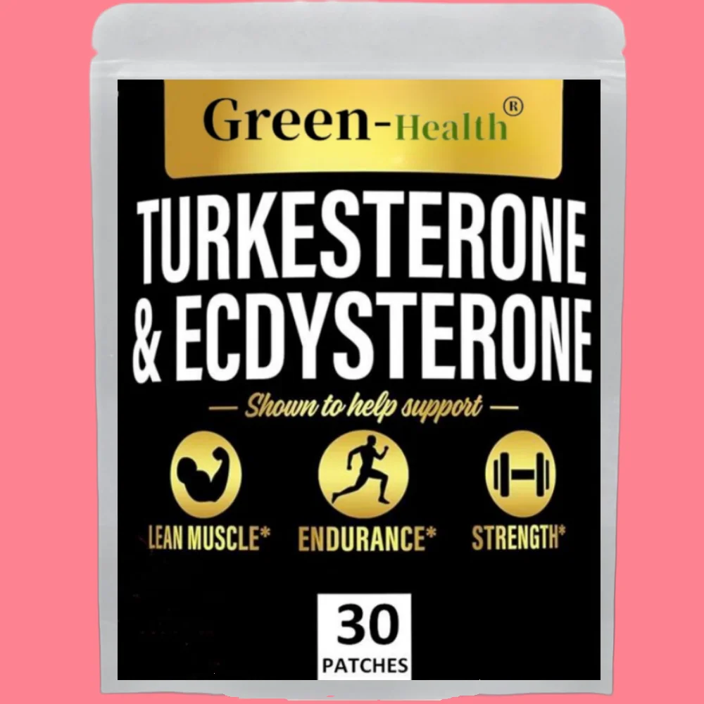 

Turkesterone With Ecdysterone Transdermal Patches For Men- 30 Patches One Month Supply