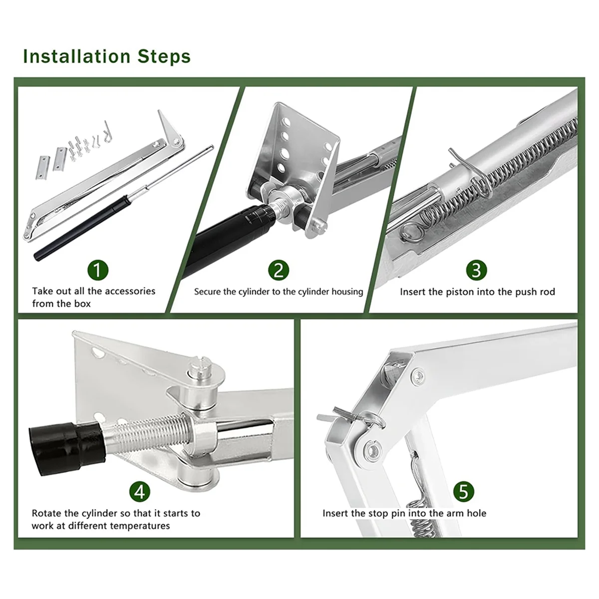 

【Эксклюзивный-Оферблат!】Автоматическое открывание окон для теплиц