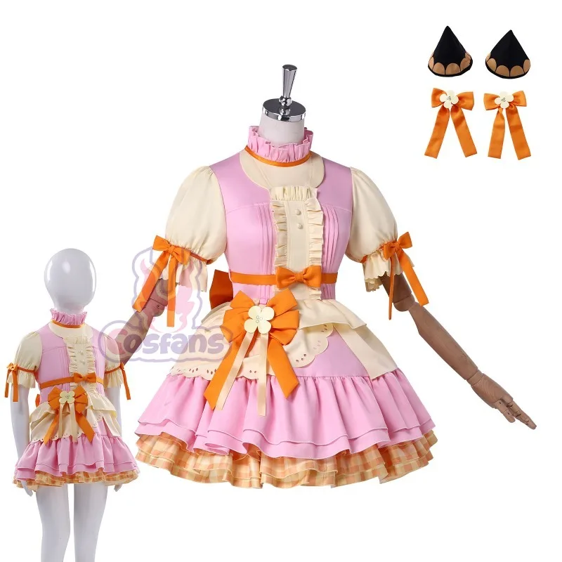 Season4 Yor Anya Forger Cosplay Costume Shooting Family Theme Roleplay Stage Anime Character Outfit Halloween Carnival Comic Con view 3