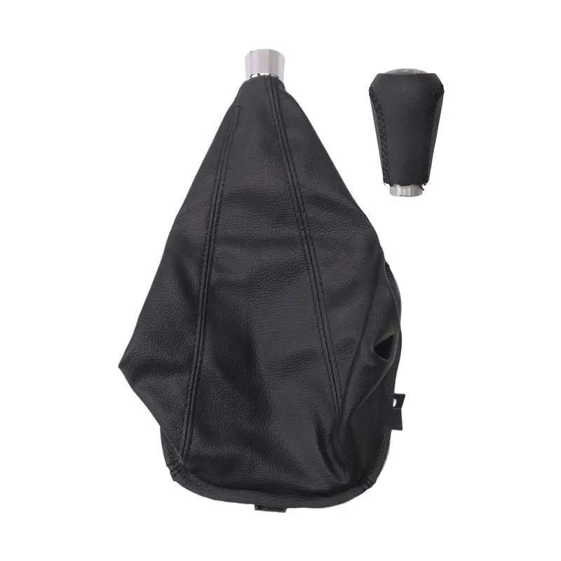 A30P-5 Speed Car PU Leather Gear Shift Knob Shift Gear Cover Boot For Great Wall Hover H3 H5 2010 2011 2012 2013