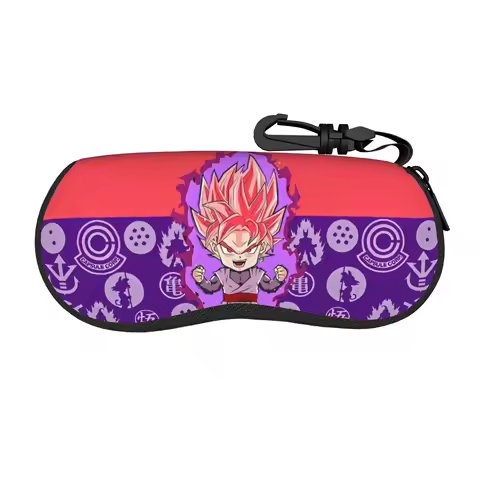 Dragon Ball Z Goku Black Glasses Case Men Women Waterproof Box Eyewear Protector Charming Sunglasses Box