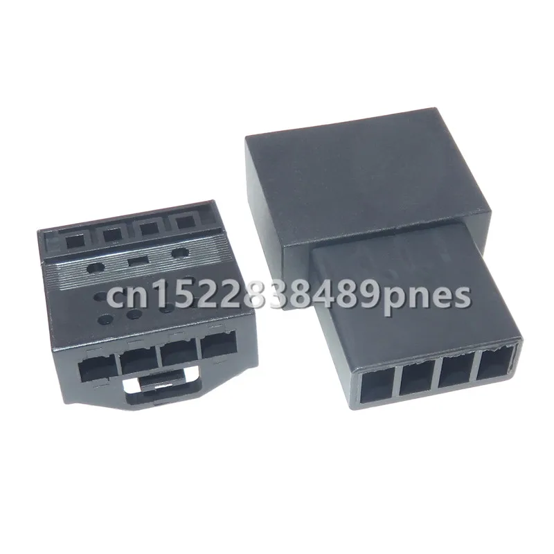 4 Pole Auto Fiber Optic Socket Docking Box Wiring Connector For Car BMW Audi