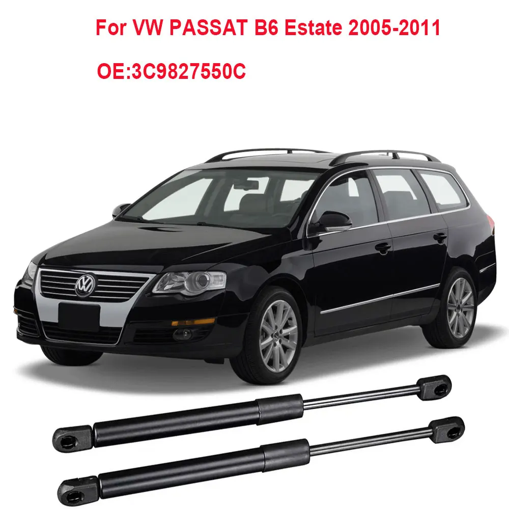 2PCS Rear Tailgate Boot Trunk Gas Spring Struts For VW PASSAT B6 3C5 Estate 2005 2006-2011