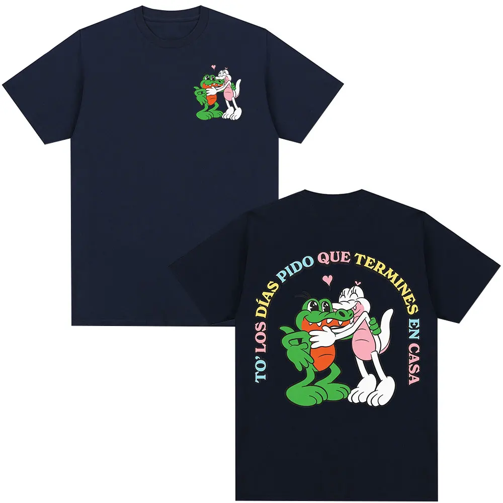 مغني الراب ألفارو دياز فيليسيلانديا ألبوم الجرافيك تي شيرت الرجال الهيب هوب موضة المتضخم تي شيرت عادية تي شيرتات قطن الشارع الشهير