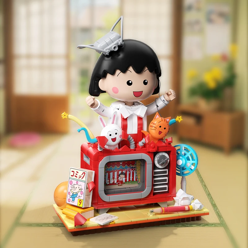 Weekit Chibi Maruko-chan TV Show Bouwsteen Japan klassieke Cartoon Anime Figuur Maruko-chan Home Decor Bricks Speelgoed volwassen Gift