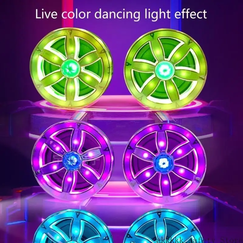 

XXFF LED Bass Speakers Versatile Motorcycle Sound upgrades Easy to Carry for Bikes