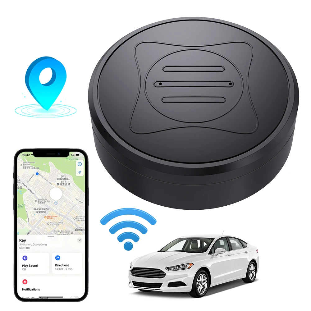 Mini GF10 GPS Car Tracker Real Time Tracking Anti-Theft Anti-lost Key Pet Locator Strong Magnetic SIM Message Positioner Device