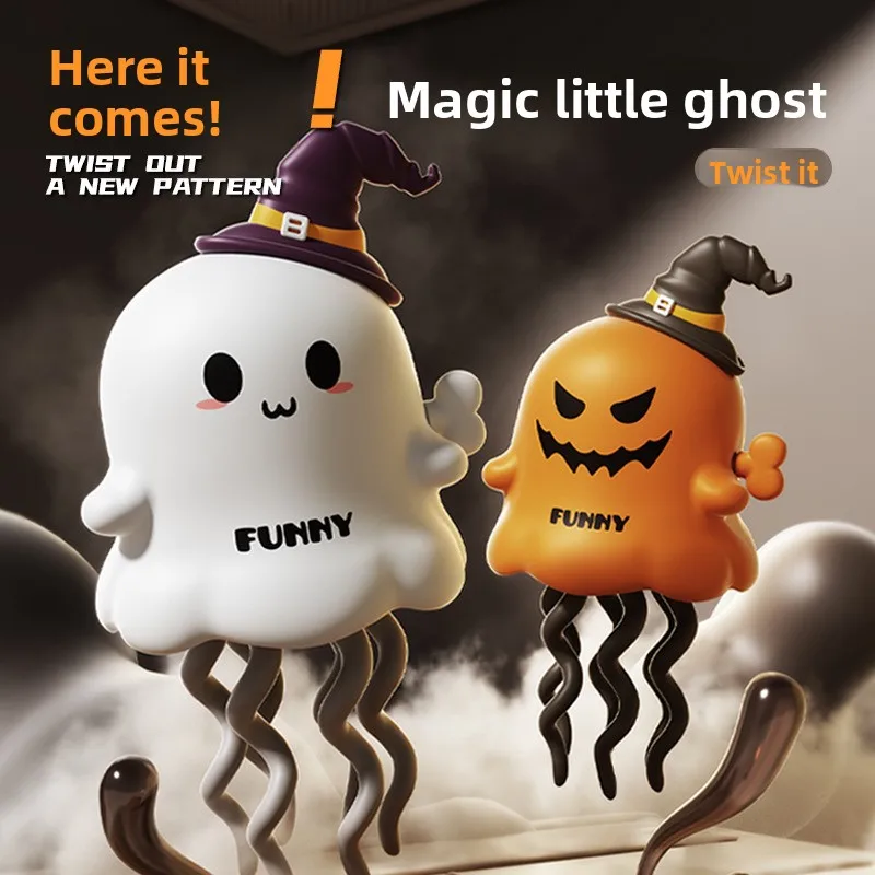 

Wind-up pumpkin ghost Halloween toy Christmas old man decompression elk creative fun toys