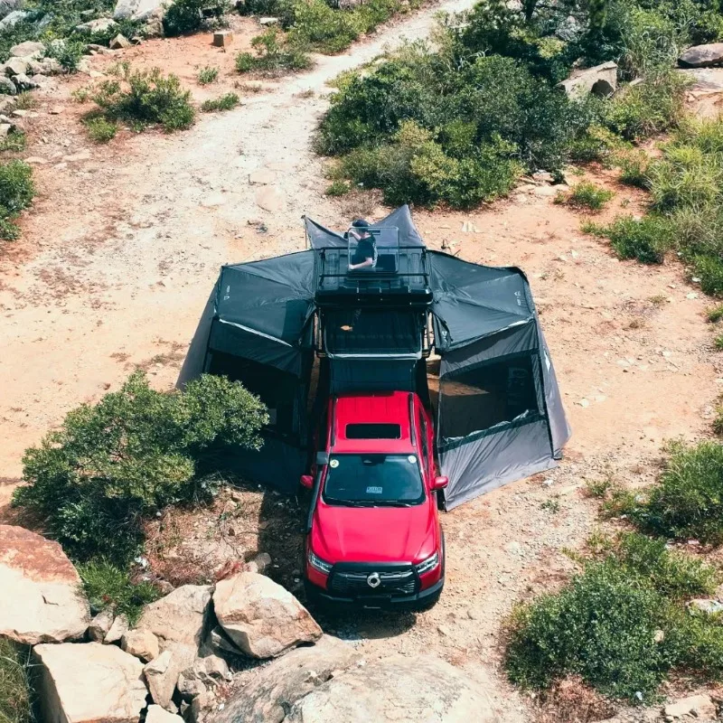 Rooftop Tents Non Destructive Installation Safety First Multifunction Zones Customized For Outdoor Camping Overland Travel