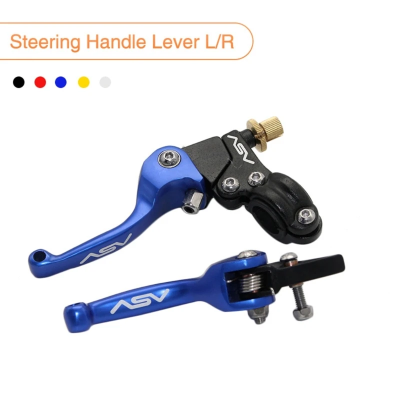 Alavanca freio e embreagem atv, buzina 7/8 acessório modificado para motocross, dirt pit bike, mini bike